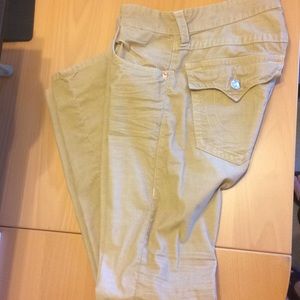 Tre religion corduroy pants